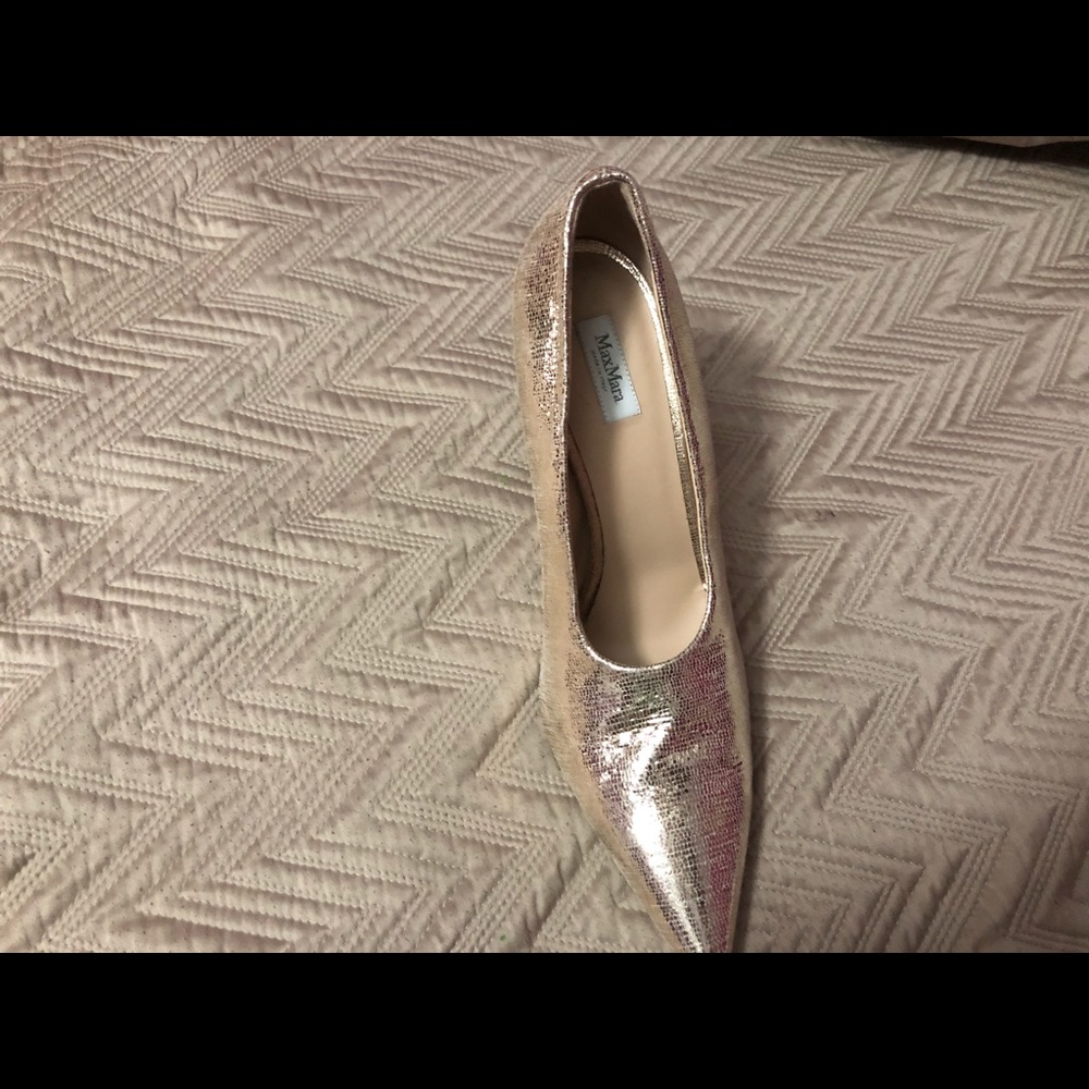 Max Mara Platinum heels - Picture 3 of 6